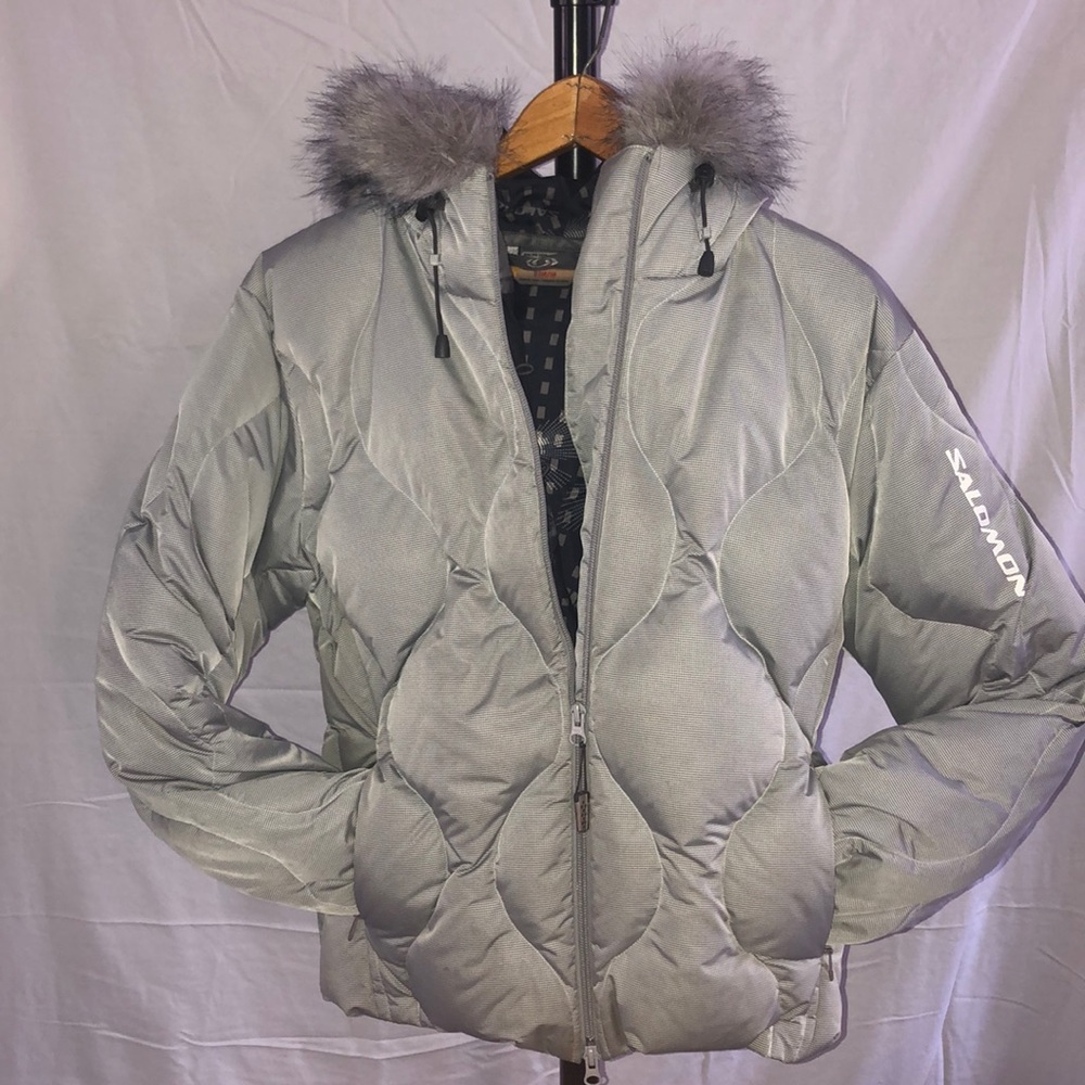 Salomon Down Puffer Ski/Snowboard Jacket